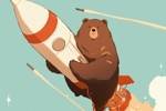 【AI绘图】🚀火箭大胜灰熊🐻取首胜:你挂我身上我也要升空