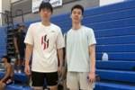 郭昊文晒与杨瀚森的合拍视频：跟NBA球员训练的一天