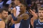 还嫌问题不够多?NBA伦敦赛 莫兰特干拔3分后“发射火箭筒”庆祝